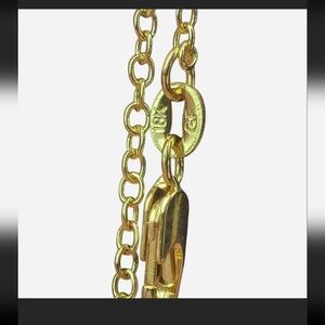 18k Gold Filled Womens Necklace Cable Chain / Necklace - New 16" 18" 20"